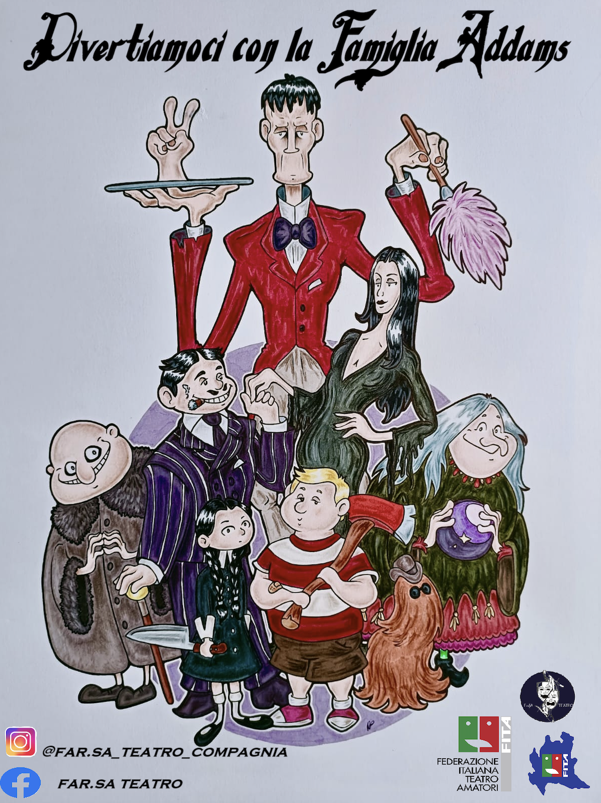 Divertiamoci con la famiglia Addams